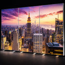 LED Lightbox Banner SEG Combi – Enkelzijdig – Opvouwbaar - Incl. Print