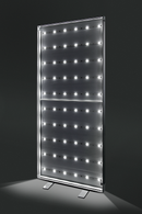 LED Lightbox Banner SEG – Enkelzijdig – Opvouwbaar - Incl. Print