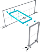 LED Lightbox Brug / Dakconstructie 100x250cm - Incl. Print
