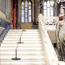 Afzetpaaltje Musea & Galeries 45cm Hoogte Zwart