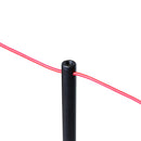 Afzetpaaltje Musea & Galeries 45cm Hoogte Zwart