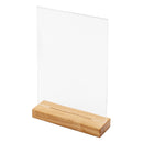  Porte-affiche avec support en T noir