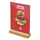  Porte-affiche avec support en T noir