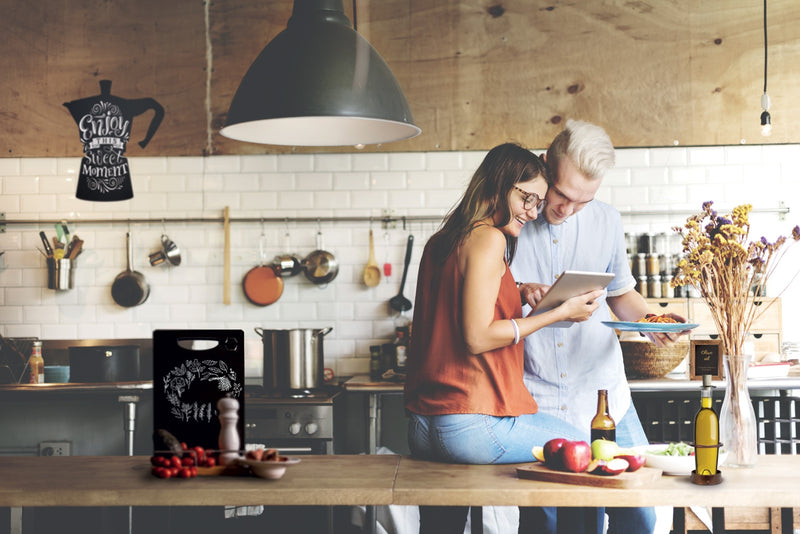 Tafel Caddy met Krijtbord