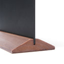 Tableau ardoise de table marron clair