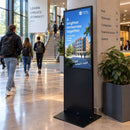 43″ LG 4K Digital Signage Totem – Zwart
