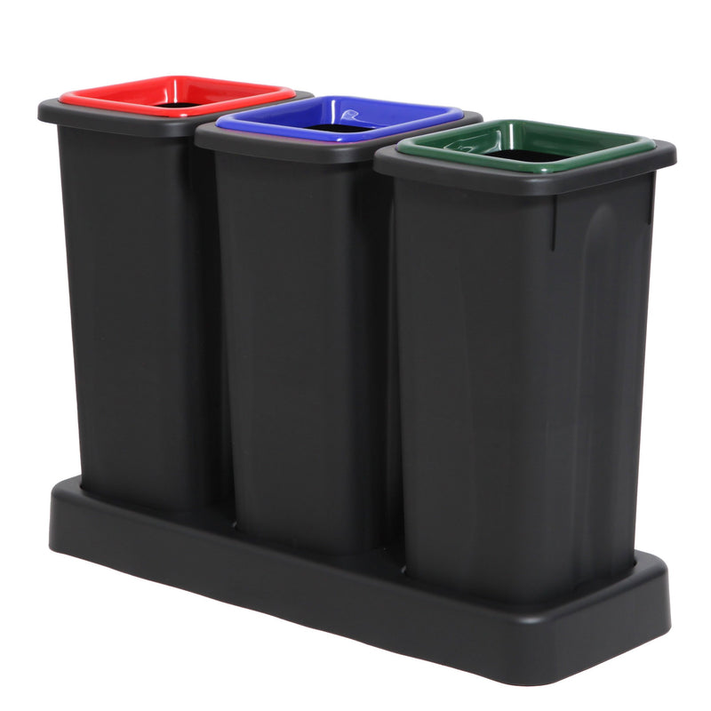 Châssis Triple pour système de tri des déchets 3x 20 litres