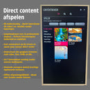 Totem numérique 43 pouces Samsung Display noir