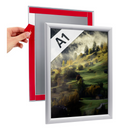 Cadre clic-clac 25mm adhésif