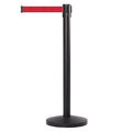 Afzetpaaltjes -  zwart 3m lint (10 kleuren) - Displayshop.nl
