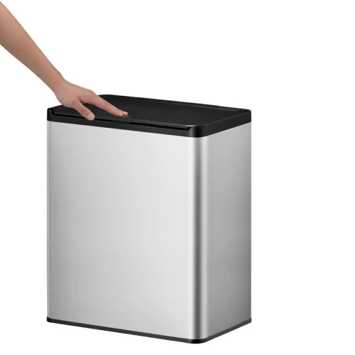 Poubelle de recyclage EKO Essential Touch Bin Duo 2 x 20 litres