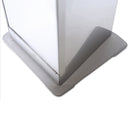 Vrijstaande Asbak Buiten RVS 4,4 litres