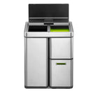 EKO Mirage Plus Prullenbak avec Sensor Recycler 30+15+15 Litre