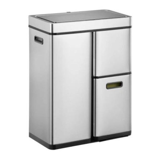 EKO Mirage Plus Prullenbak avec Sensor Recycler 30+15+15 Litre