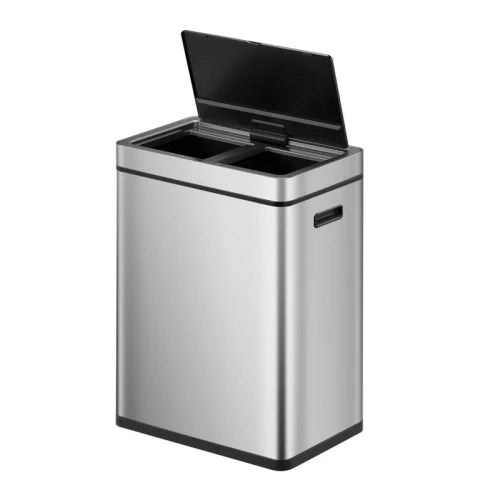 EKO Mirage Plus Prullenbak met Sensor Duo Recycler 2 x 30 Liter