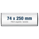 Plaque de nom bureau | Plaque murale et de porte | Autocollante | Pinch