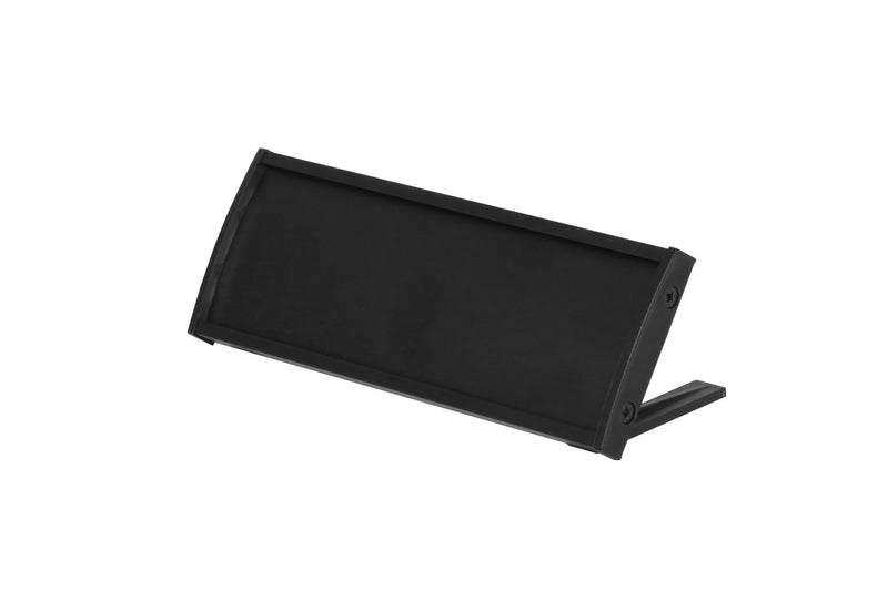 Porte-nom de bureau Premium Noir 56x150mm