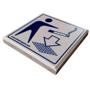 Panneau de signalisation The Droppit 30x30cm