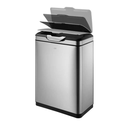 Poubelle EKO Touch Bin Pro Recycler 2 x 20 litres