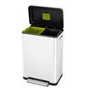 EKO X-Cube Recycling Pedaalemmer Duo 2 x 20 litres