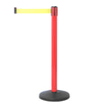Rode Afzetpaal met Trekband 340cm