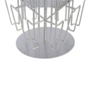 Présentoir à Brochures en rotation A6 pour table et comptoir - 24 compartiments