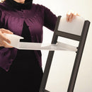 Porte Brochures sur pied noir