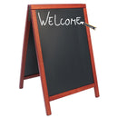 Krijtstoepbord 55 x 85 cm Premium