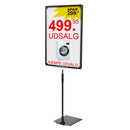 Posterstandaard Verstelbaar Zwart