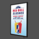 Cadre clic-clac LED 25 mm Profil Noir