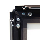 Stoepbord Buiten op Statief Zwart