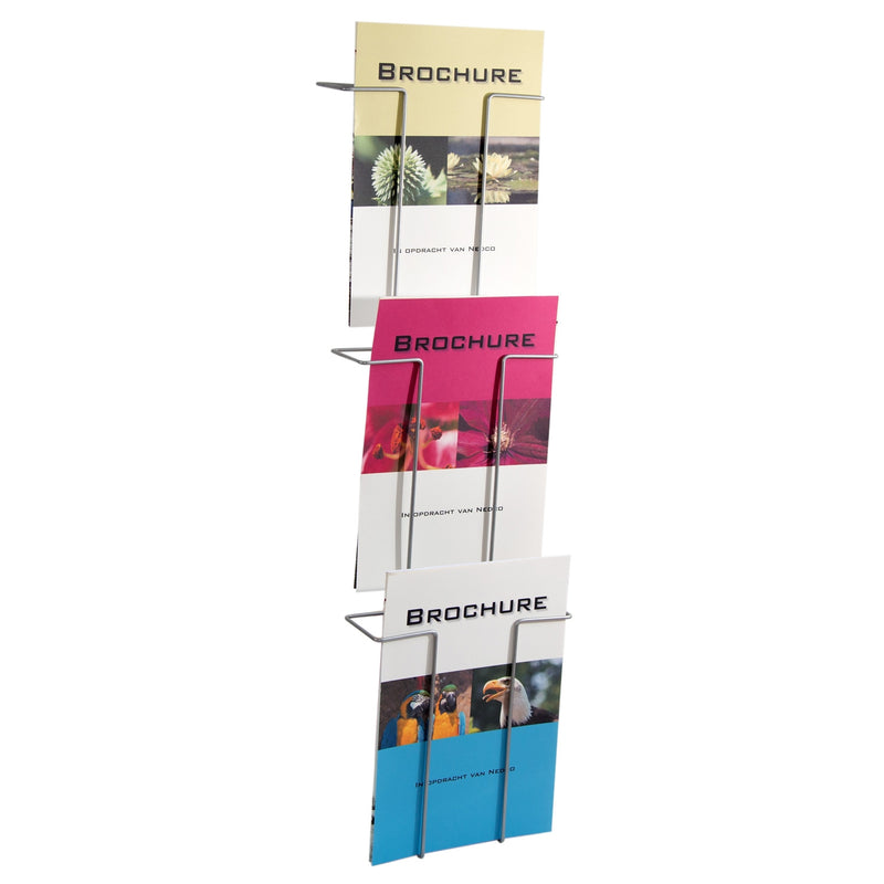 Porte-brochures mural A4 - 3x