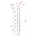 Porte-Brochures Mural A4 - 6x