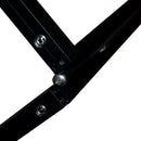 Porte-Brochures Pliable Zigzag Noir