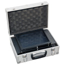 Porte-Brochures Pliable Zigzag Noir